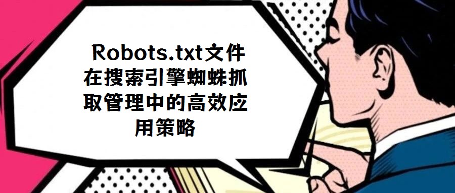  Robots.txt文件在搜索引擎蜘蛛抓取管理中的高效應(yīng)用策略
